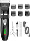 oneisall Quiet Cat Clippers for Matted & Long Hair, 2-Speed Cordless Pet