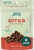 Jinx Bites Natural Soft Jerky Dog Treats - Made with Slow-Smoked Real Beef & Liver, Low-Calorie, with Protein - 5oz.