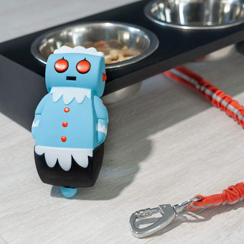 The Jetsons Rosie Silicone Dog Chew Toy, 6.5 Inches, Covered by Quality Silicone, Comes with a Cool Box