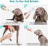 Pet Nail Grinder with LED Light & 2 Grinding Heads, 2-Speed Low Noise Powerful Dog Nail Trimmer for L/M/S Dogs/Cats