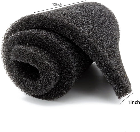 ALEGI Aquarium Filter Media Foam, 36" x 12" x 1", Bio Pre Filter Sponge Pad for Fish Tank