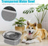 UPSKY 70oz Dog Water Bowl, No Spill Large Capacity Slow Water Feeder for Messy Drinkers