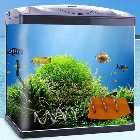 Fish Tank Vegetable Feeder, Aquarium Vegetarian Feeder, Loach Feeder, 2PACK Stainless Steel