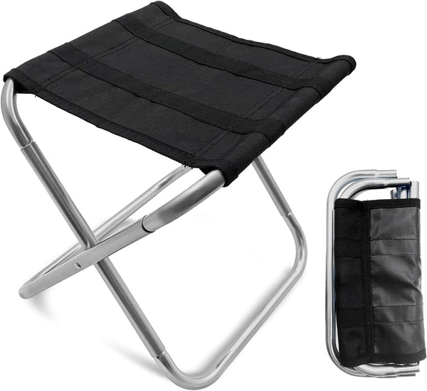 Portable Mini Folding Stool, Small Camping Stool Mortable Stool Can Hold Up