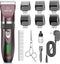 oneisall Dog Clippers, Low Noise 2-Speed Quiet Grooming Kit, Rechargeable Cordless Pet Hair Clipper for Dogs and Cats