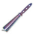 TOPCOM Butterfly Trainer, Stainless Steel Unsharp-Blade Practice Training Tool
