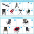 31x8 Inch PATIKIL Camp Chair Replacement Bag, Nylon Folding Camping Chair Carry Bag Tripod Case Bag with Handle