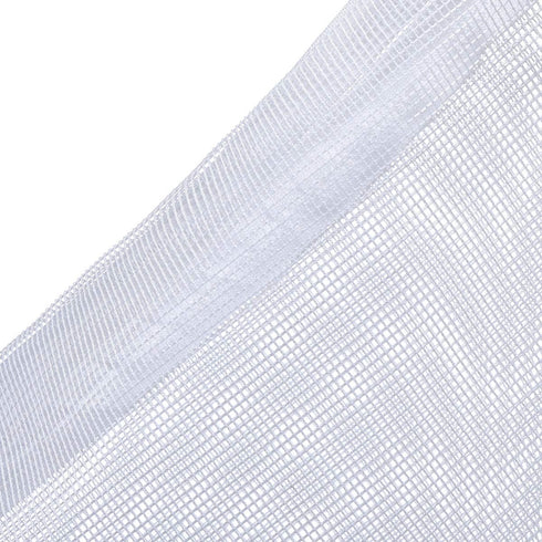 Large Aquarium Filter Bags - Reusable Mesh Bags with Plastic Zipper (7.5 x 12 inch, 6 Pack)