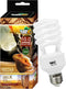 LUCKY HERP Desert UVA UVB Reptile Light Bulb 10.0, 26W Compact Fluorescent Lamp