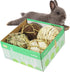 andwe Small Animals Play Balls, Rolling Chew Toys & Gnawing Treats for Rabbits, Guinea Pigs, Pack of 4
