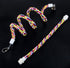 Bird Rope Perch Parakeet Toys, Spiral Bird Toy for Cockatiels, 43" & 13.7" Bird Bungee Rope Perches
