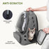 Cat Backpack Carrier, Breathable Large Space Bubble Pet Backpack for Kitty Small Dog up to 12lbs, Transparent &