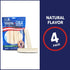 Pet Factory 100% Made in USA Beefhide Dog Chew Treats, 7" Rolls, 4 Count