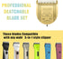 Adjustable 5 in 1 Dog Grooming Blades - Compatible with Wahl Animal Clipper Arco, Bravura, Chromado, Creativa, Figura
