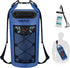 Piscifun Waterproof Dry Bag, Floating Backpack 5L/10L/20L/30L/40L with Waterproof Phone Case for Kayaking