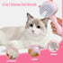 Cat Steam Brush - 3 in 1 Grooming Tool for Shedding with Water Tank, Self-Cleaning Comb for Cats & Dogs