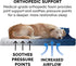 Furhaven Orthopedic Dog Bed for Large/Medium Dogs, Removable Bolsters & Washable Cover, Plush Velvet L Shaped Chaise,