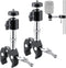 HappyAlley 2pcs T Post Trail Camera Holders, Trail Camera Mounting Bracket, Adjustable Trailcam