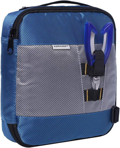 Kylebooker Soft Plastic Bait Storage Binders Organizer for Saltwater Fishing Lure Tackle Binder Bag