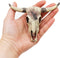 Bearded Dragon Tank Decor Accessories, Resin Cattle Skull Reptiles Hideouts for Fish Aquarium