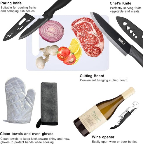 Set Set Camping Cooking Utensils - Camping Utensil Car Camping Cooking Essentials Gear for Camp Kitchen Cooking