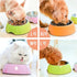 Pet Bowls - Stainless Steel Dog Cat Pet Bowl - Universal Water and Food Bowls, 4 Sizes, 5 Colors (M, Pink)