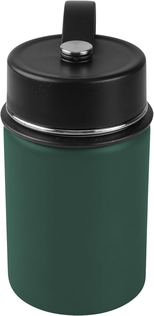 Tahoe Trails 12 oz Double Wall Vacuum Insulated Water Bottle, Stainless Steel, Jasper