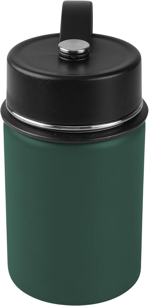 Tahoe Trails 12 oz Double Wall Vacuum Insulated Water Bottle, Stainless Steel, Jasper