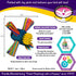 SB963 6.5"x4" Super Bird Creations Twirl N' Whirl Bird Toy - Handcrafted Wooden Bird Stuff with Lollipop Sticks