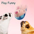 2024 New Update Cute Active Moving Pet Plush Toy - Interactive Squeaky Rolling Talking Ball Toy for Dogs & Cats