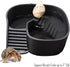 Swimming 2-in-1 Dual Zone Hermit Crab Pool, Soaking Tub for Fresh & Salted Water. Hermit Crab Food Bowl & Bath Tub