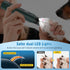 7-Speed Trimmers, Dog Nail Grinder, Quiet Electric Dog Nail Dog Nail Clippers with Sponge Dust Collection & File