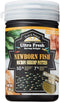 Ultra Fresh Baby Fish Food with 50% Sword Prawn Shrimp, Slow Sinking,