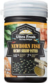 Ultra Fresh Baby Fish Food with 50% Sword Prawn Shrimp, Slow Sinking,