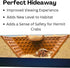 Hermit Crab Underground Tunnel Cave | Hermit Crab Climbing Erichment Tank Decor Hide | Hermit Crab Habitat Hideaway