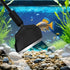 3 1 10gal AQUANEAT Small Fish Tank Cleaner, Aquarium Cleaning Tools, in Glass Cleaner with Algae Scraper, Sponge Brush