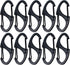 Small Metal Carabiner Clips 1.6 inch (41mm) Double Sided Spring Gate Snap Hooks Keychain Clasp Accessories