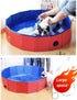 Generic Foldable Pet Bathtub - Portable Dog Bath Tub for Indoor Outdoor Use, Collapsible Puppy Cat Wash Basin