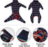 Dog Recovery Suit Abdominal Wound After Surgery Wear, Prevent Licking Wounds E-Collar & Cone Alternatives, Long Sleeve