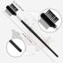 Mudder 6 Pieces Dog Eye Comb Tear Stain Remover Comb Double Head Tear Stain Comb Double sided Pet Grooming Comb Multipurpose Tool for Small Cat Puppy Removing Crust Mucus and Flea
