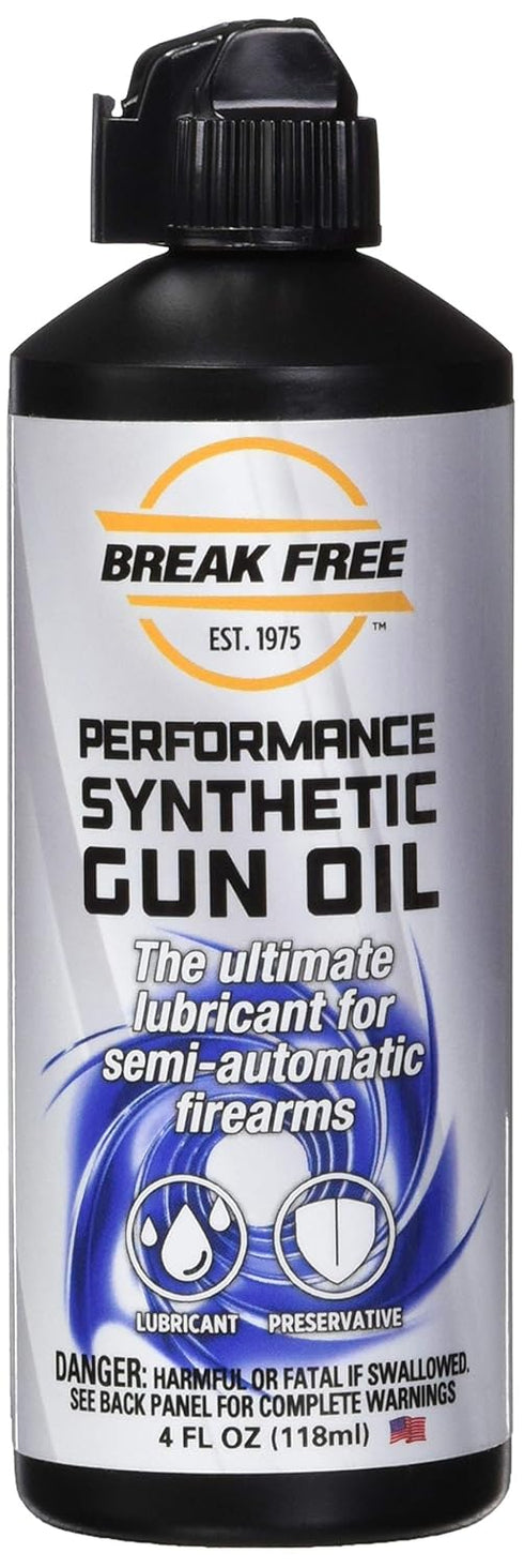 Break Free LP Lubricant and Preservative Performance Gun Oil, Squeeze Bottle, Synthetic