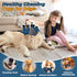 Auvitaya Squeaky Dog Puppy Toys, Stuffed Plush Animal to Keep Them Busy for Small Medium Large Dogs & Aggressive