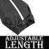 Ski Bag Combo with Ski Boot Bag, Adjustable Length Snow Ski Bags for Air Travel Fit Skis Up to 200cm for All