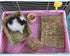 15 Pack Chinchilla Hamiledyi Woven Bed Mat for Rabbits - Grass Mat & Bunny Bedding Nest - Natural Chew Toy Bed