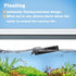 Super Strong Magnetic Cleaner for Glass Fish Tanks - Carefree Algae Scraper Brush