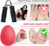 Peradix Hand Grip Strength Trainer, Stress Relief Ball for Adults and Kids, Set of 3 Finger Resistance Tools