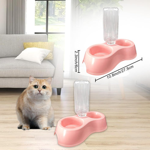 Hlimior 15-Piece Set Kitten Starter Kit, Cat Essentials Includes Litter Box, Toys, Collars, Scratch Pad, Nail File