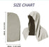 CLeemuziN Women Men Cooling Hoodie Towel Absorbent Quick-Drying Cooling for Hot Weather Neck-face Fitness Gym