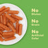 MON2SUN 2 Inch 21.2 oz Dog Treats, Soft & Chewy Chicken Sausage for Dogs, Grain-Free & Gluten-Free Training Treats