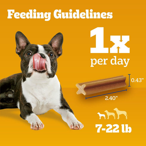 2.36 lb. Pack (157 Pedigree Dentastix Dental Chews for Dogs, Small and Toy Breed Dog Treats, Original, Beef & Fresh